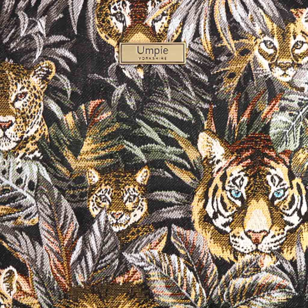 The Big Cats Handbag by Umpie Bags - fabric view