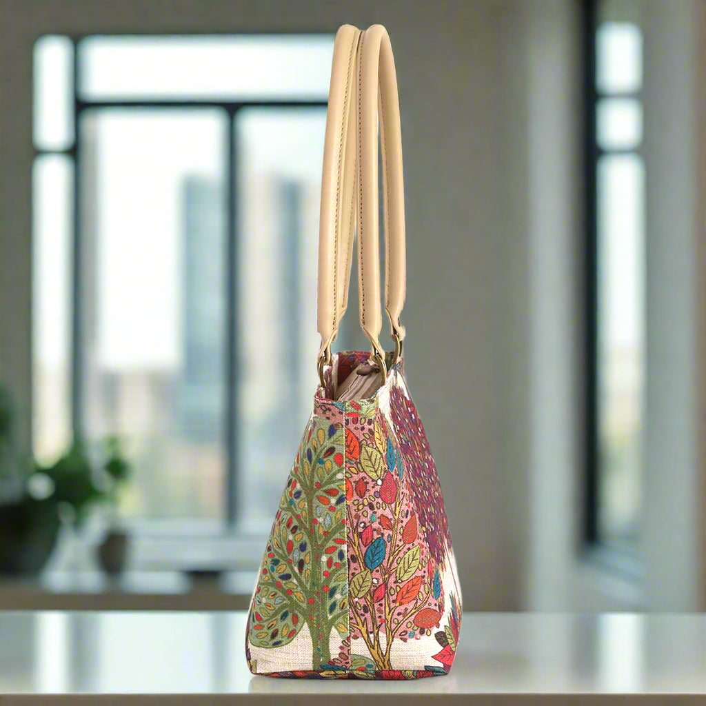 The Arboreal Small Shoulder Bag - side view