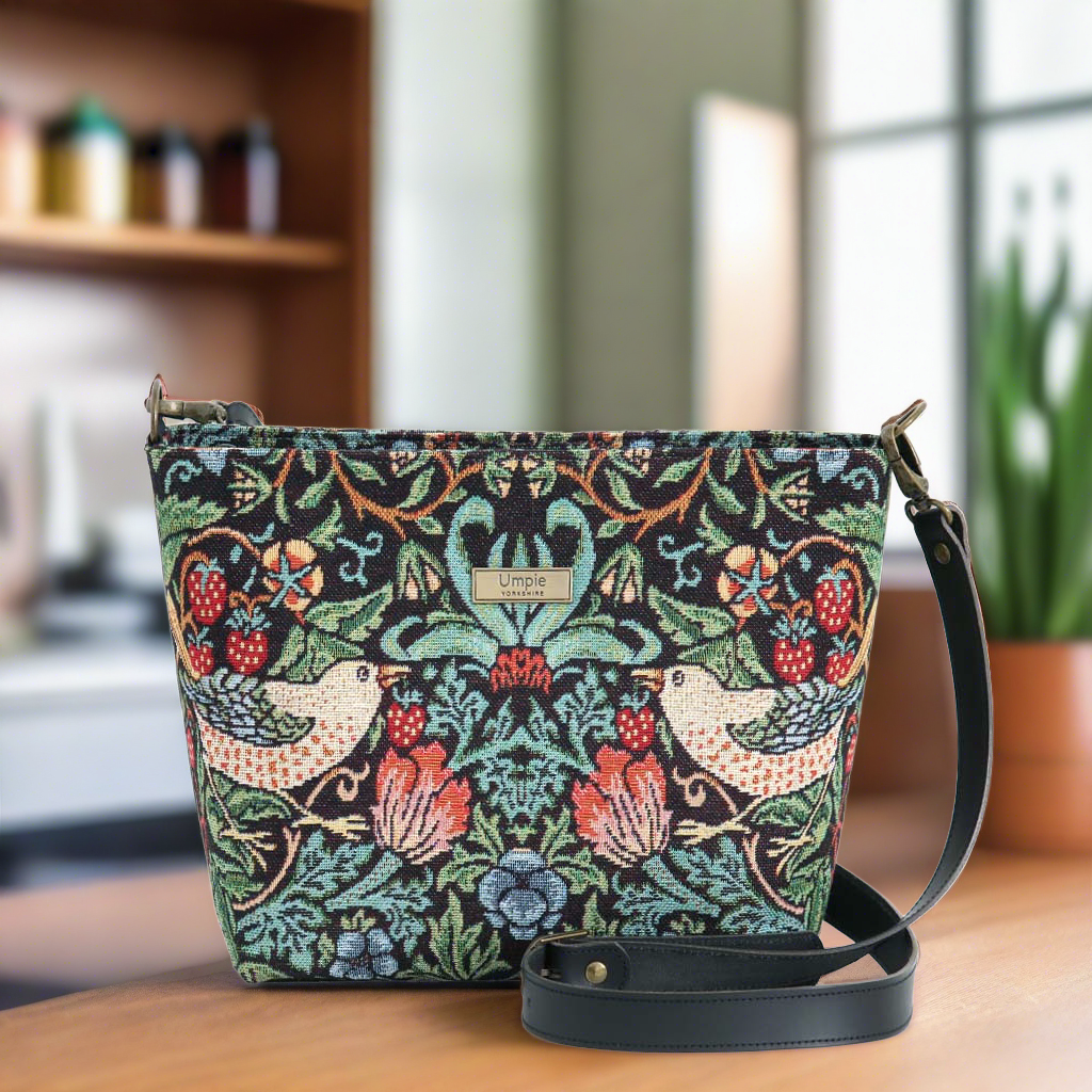 Floral Handbags. Made in Britain. Unique Styles Tagged William Morris Umpie Handbags